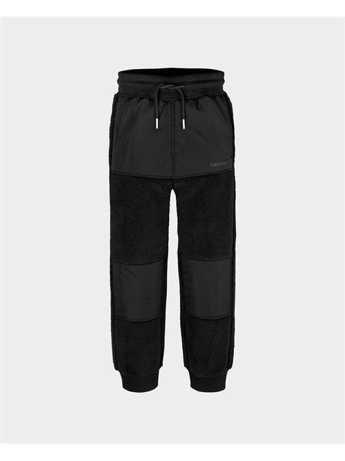 Calvin Klein - Pantalon de surv?tement en polaire CALVIN KLEIN | IB0IB02196JBEH